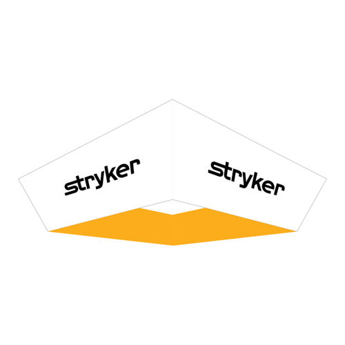 10 x 3.5 ft. Hanging Banner Tapered Square Double-Sided Thumbnail